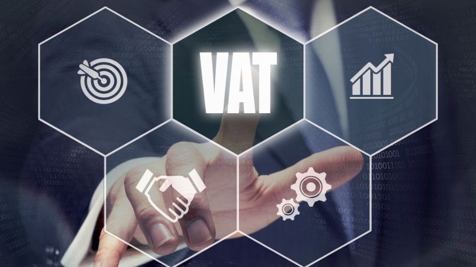 (The image showcases VAT flat rate according to different business)