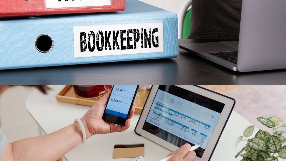 (In the image the comparison can be seen between traditional and cloud-based bookkeeping)
