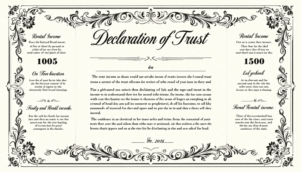 How to Handle Declaration Of Trust Rental Income Efficiently: Expert Strategies
