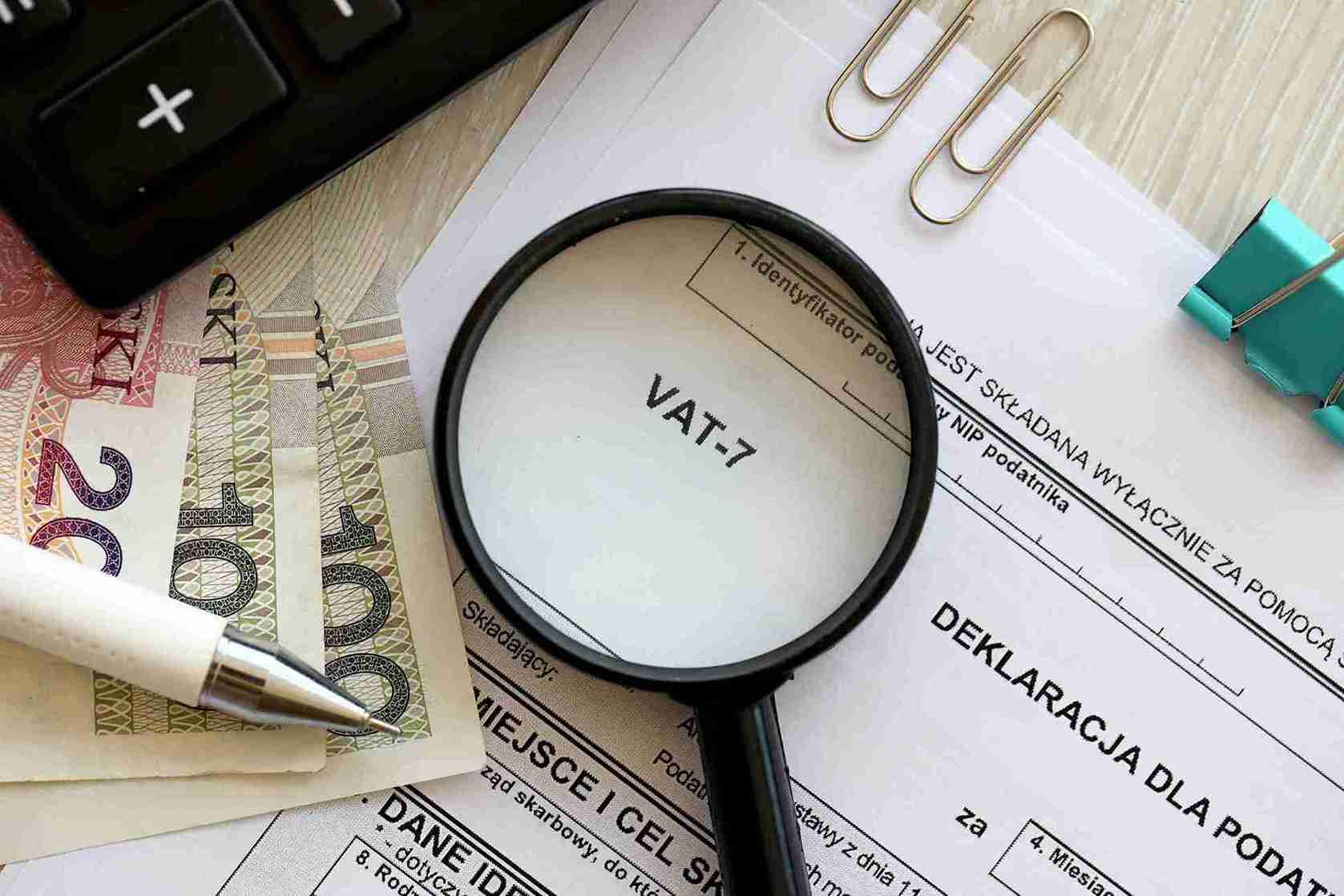 A document titled 'Declaration for Tax on Goods and Services (VAT).