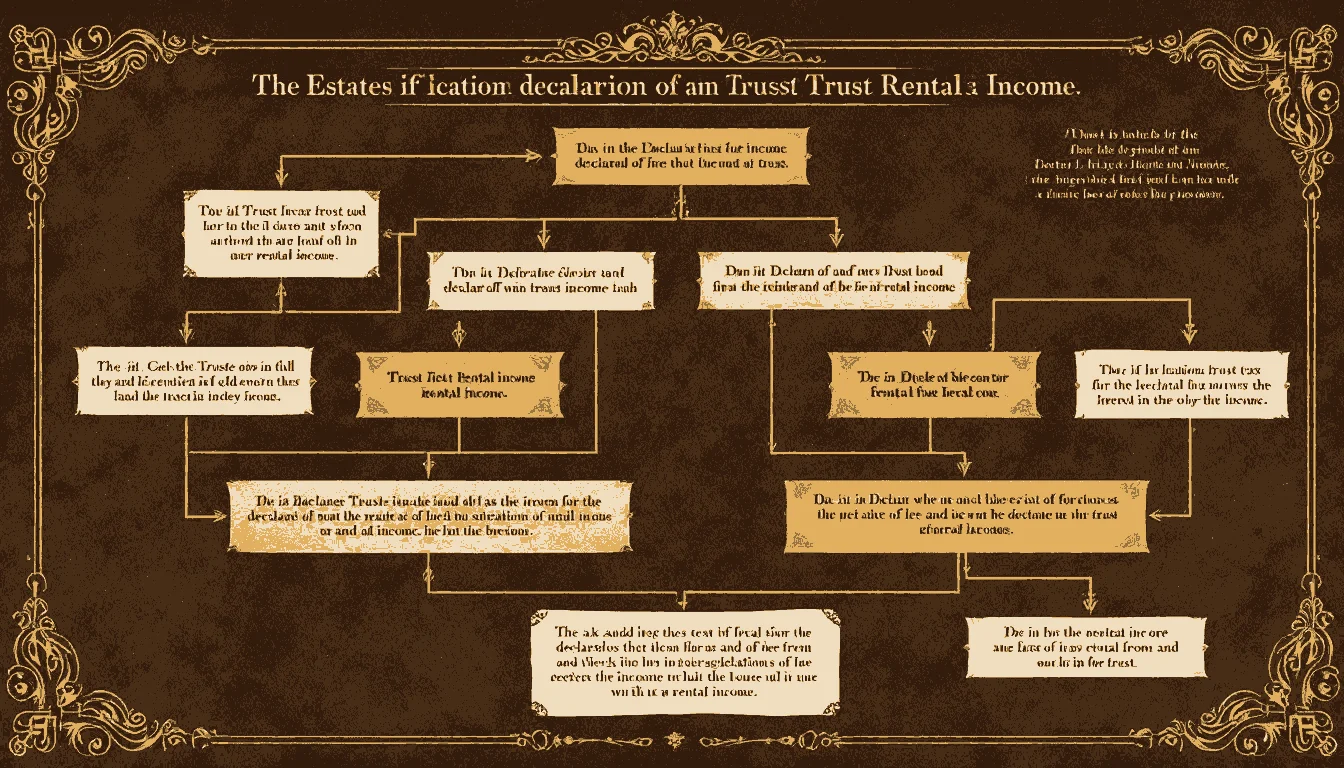 An image illustrating the tax implications of a declaration of trust rental income.